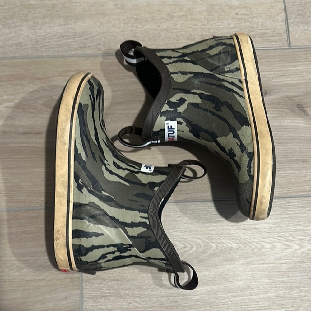 Kids Xtra Tuf Camouflage Rain Boots